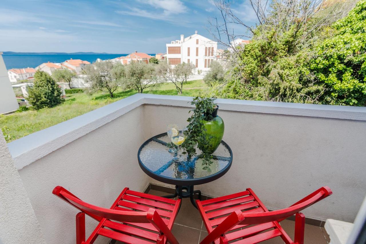 Luton Apartment Zadar Kozino Heating Pool & Jacuzzi Exterior foto